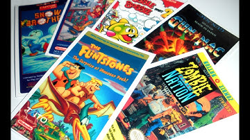 NES Repro Game Labels - Completely Unnecessary Podcast