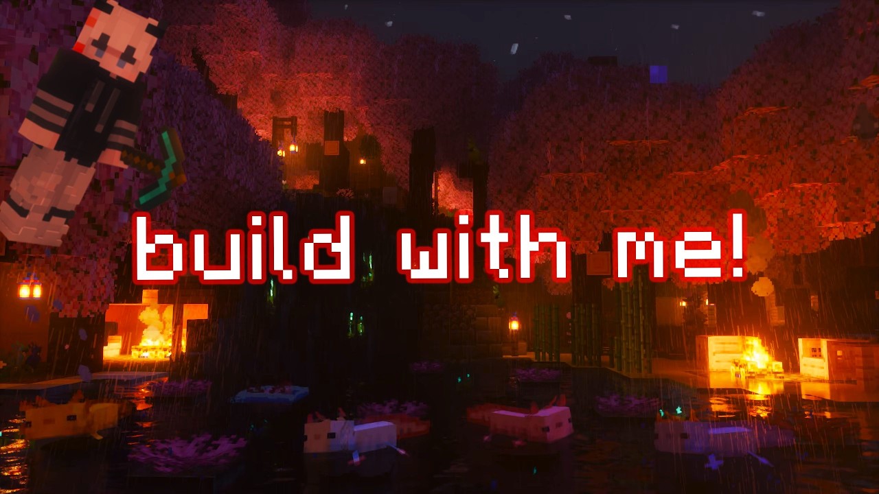 (new server!) relaxing minecraft build competition w/ subscribers! 😴 ...