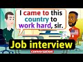 Job interview in english practice english conversation improve english speaking skills everyday