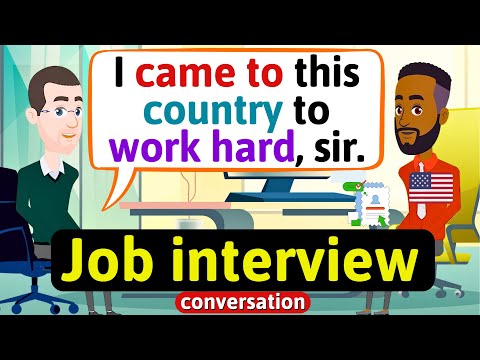 Job interview in English (Practice English Conversation) Improve English Speaking Skills Everyday