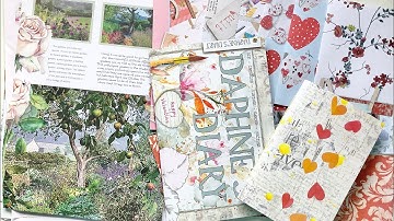 Making Daphne’s Diary journals: Preparing magazine feature pages