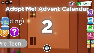 Adopt Me! Advent Calendar - Day 2 [with Arrrgus]