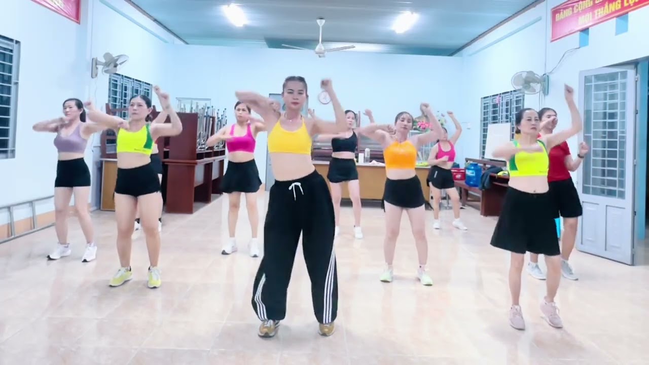 AEROBIC 36P- THIỆP HỒNG SAI TÊN EM- NHẠC CỰC CĂNG DỄ TẬP @aerobicfitnessthanhngoc6121 