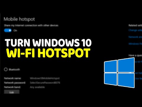 How To Turn Windows 10 Computer Into a Wi-Fi Hotspot