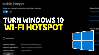 Learn how to turn any windows 10 computer (laptop, tablet or desktop)
into wifi hotspot in this video tutorial subscribe!!!: http...