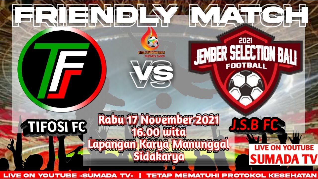 TIFOSI BALI VS JEMBER SELECTION BALI PART 2 #FRIENDLYMATCH # ...