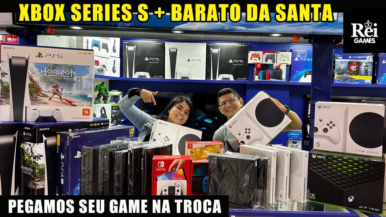 PS5, PS4, XBOX SERIES S/X e SWITCH - DERRUBAMOS TODOS OS PREÇOS! REI GAMES  SANTA EFIGÊNIA! 