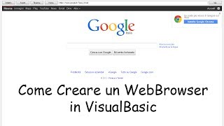 Tutorial Visual Basic #1 Creare un Browser
