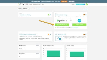 How to connect A2X for Shopify to QuickBooks Online