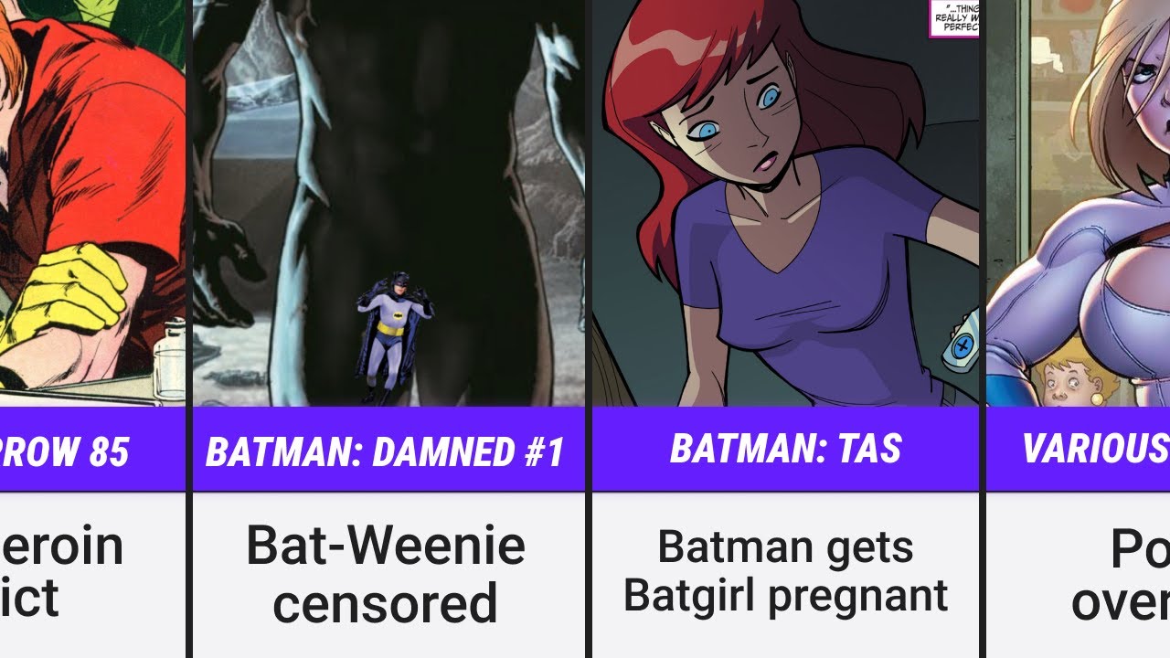 Controversial DC Comics Moments - YouTube