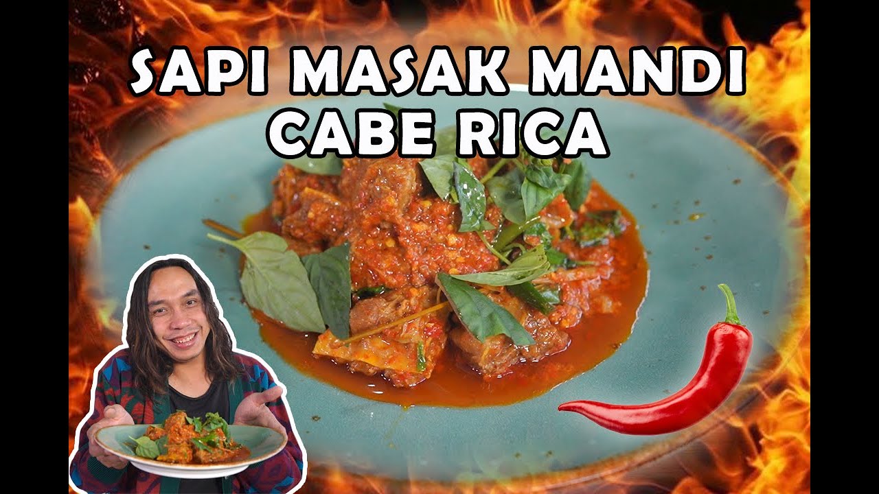 MASAK SAPI MANDI 50 CABE RICA - YouTube