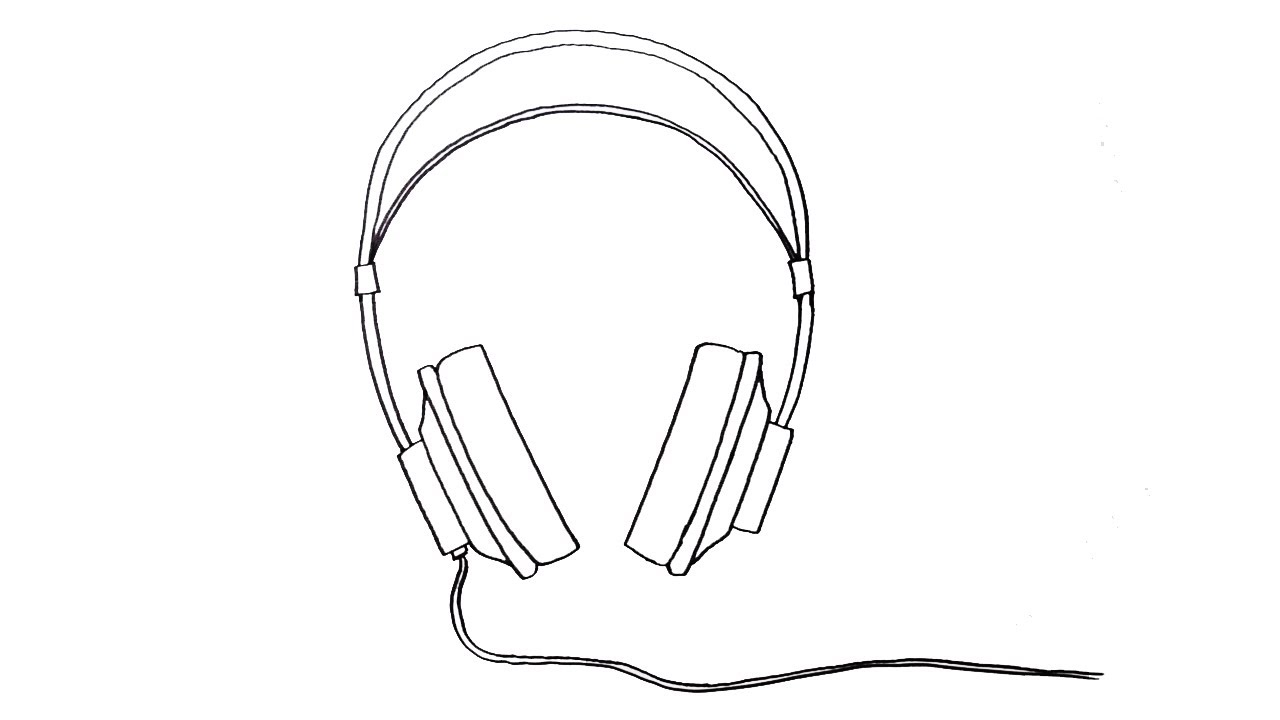 Headphones Drawing Images  Free Photos PNG Stickers Wallpapers   Backgrounds  rawpixel