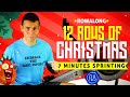 12 Rows of Christmas - 7 minutes Sprinting RowAlong Workout