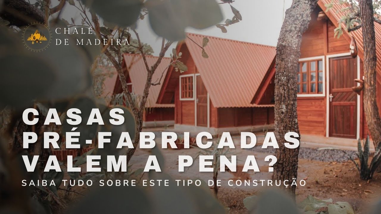 Modelos de Casas pré-fabricadas de madeira. Conheça aqui os projetos