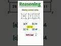 missing number reasoning #sscgdreasoning #railwaygroupd  #short