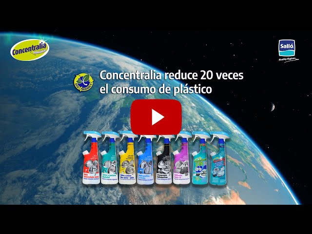 Concentralia Ecofoam system Cocinas y Sanitarios Bioalcohol.