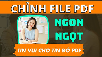 Chỉnh sửa file PDF NGON NGỌT bằng Canva | Hướng dẫn sử dụng CANVA