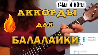 видео: Аккорды для балалайки! Balalaika tutorial. Chords картинка: Аккорды для балалайки! Balalaika tutorial. Chords