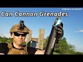 Flash-Bang & Frag Grenade out of Can Cannon