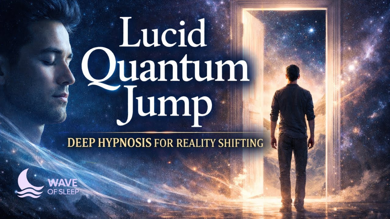 Deep Sleep Hypnosis | Lucid Quantum Jump Into Your Best Life - YouTube