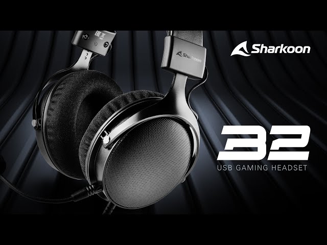 Sharkoon B2 USB Gaming Headset - YouTube