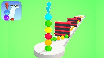 New Satisfying Mobile Games Stack Rider 3D Top TikTok Gameplay (Android, iOS) Walkthrough All Levels