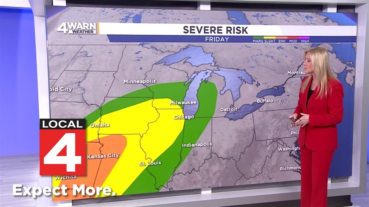 Metro Detroit weather forecast, March 4, 2026  -- 4 p.m. Update
