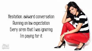 Camila Cabello - Consequences - Lyrics