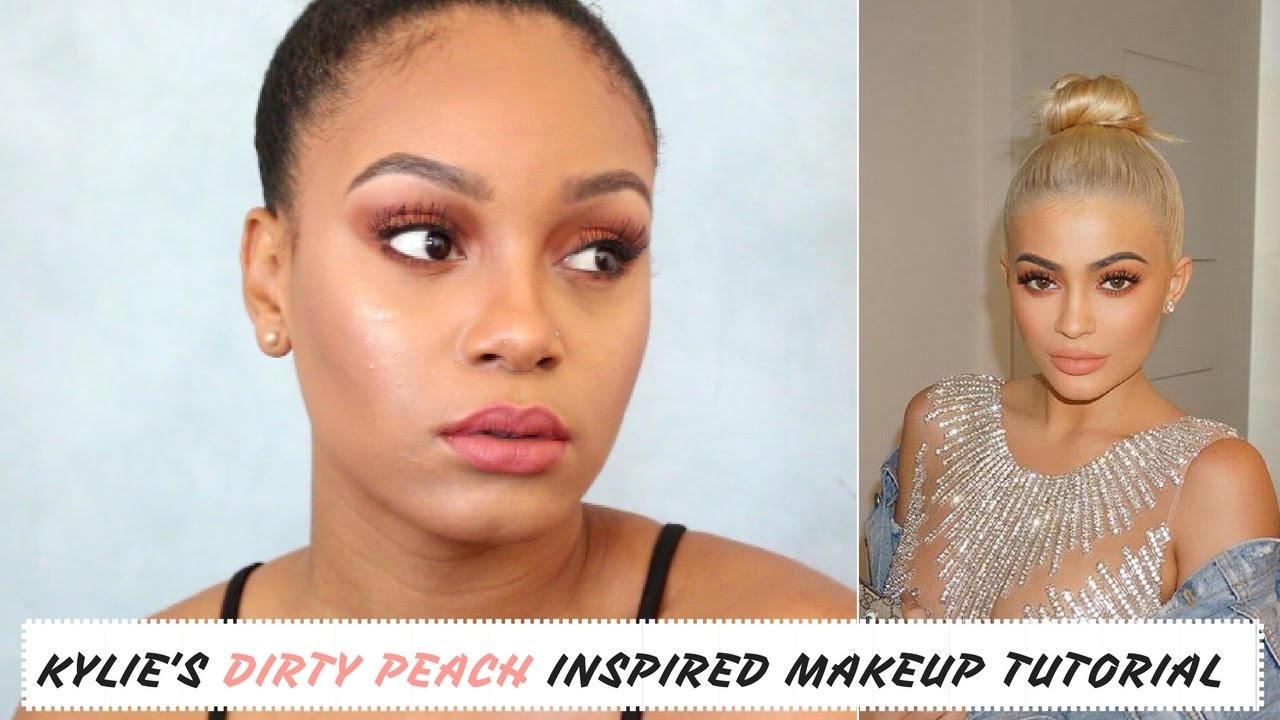 Kylie Jenner Dirty Peach Inspired Makeup | ChantayLainey