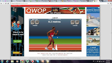 How to Beat/Cheat QWOP [Go on Forever!]