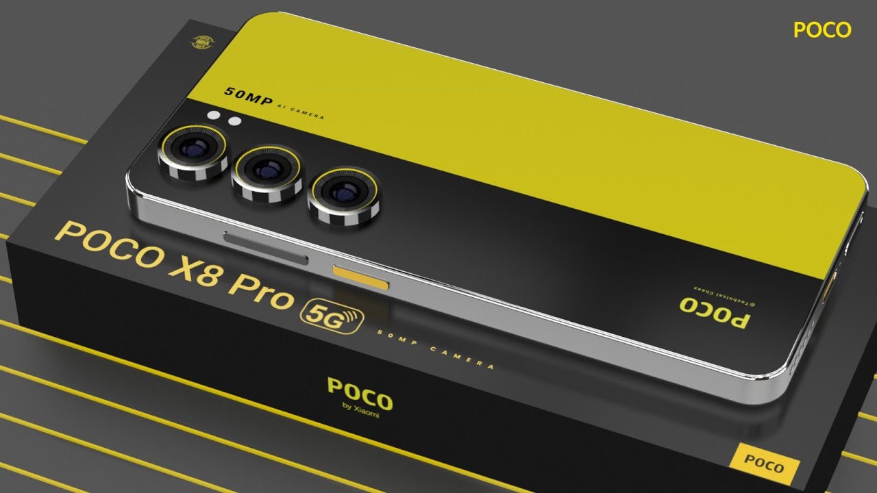 POCO X8 Pro ⚡ IP69, Dimensity 9200, 6700mAh Battery, 50MP Camera