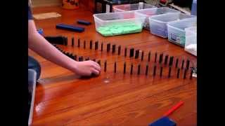 EXTREME DOMINO BUILDERS CHALLENGES!