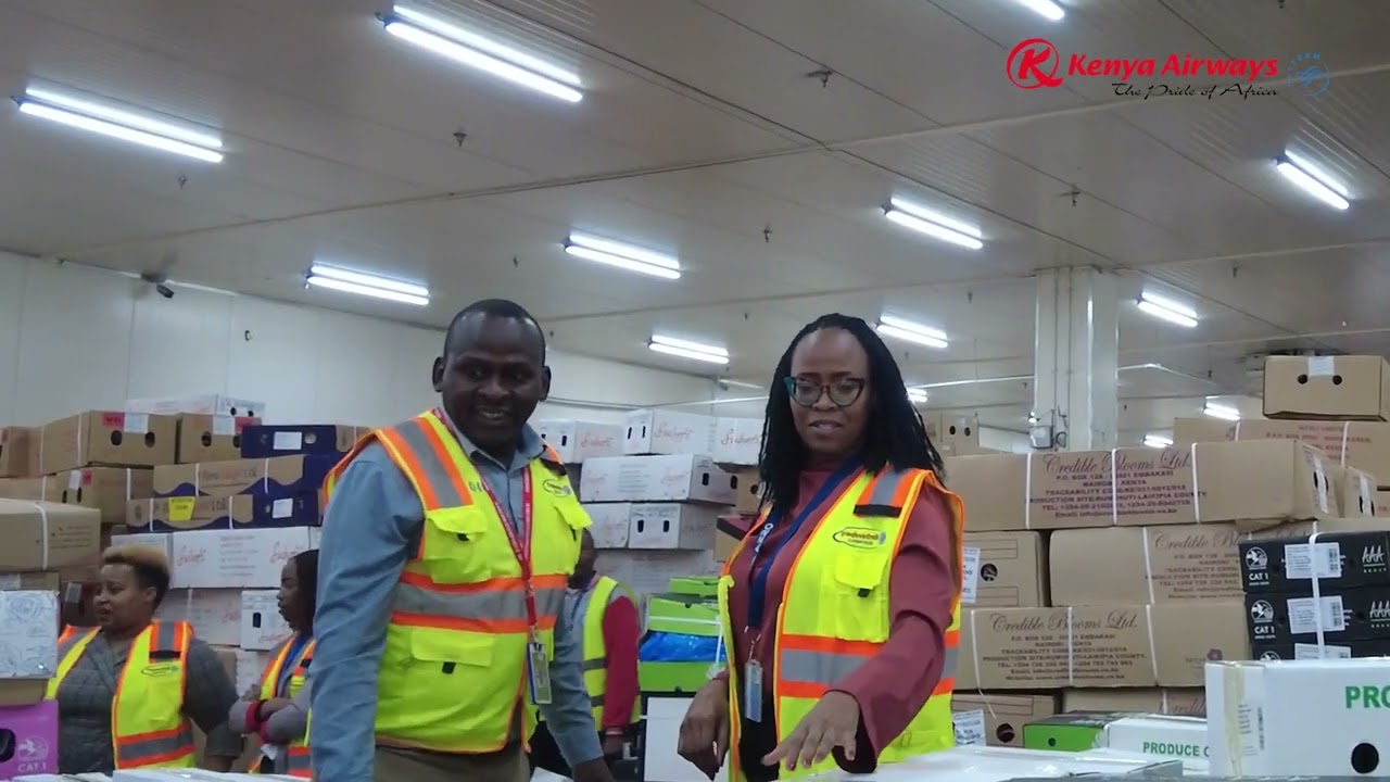 Доставляем любовь в День святого Валентина с KQ Cargo.