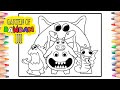 Garten of BanBan chapter 3 Coloring Pages | Garten of Banban 3 | Elektronomia - Breeze [NCS Release]