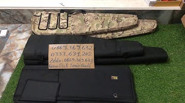 Túi chống sốc đựng củi- Túi đựng súng đủ kích cỡ cho các loại súng hơi pcp- súng chế