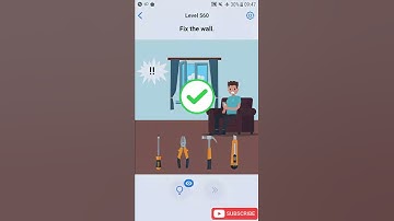 Easy Game Level 560 Fix the wall Walkthrough