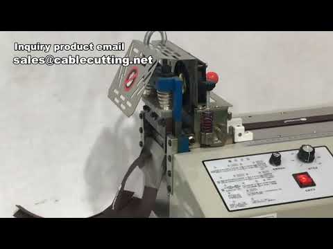 Hot Cutting Machine for Elastic Rope and Cloth Fabric