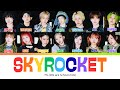 ⭐ PG (We Are School Kids) 'SKYROCKET' | Lyrics Color Coded
