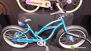 2017 Electra Bicycles Cruiser Lux 7 Bike - Walkaround - 2016 Eurobike