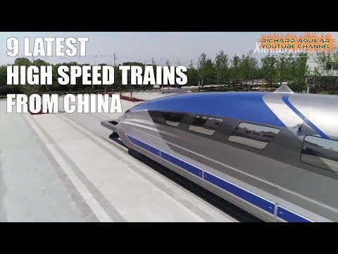China’s New Innovation! Latest Advanced High-Speed Trains Unveiled In China