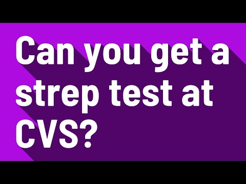 Otc Strep Test Cvs