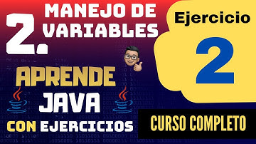 Tipos de Datos y Variables en Java - Ejercicio 2
