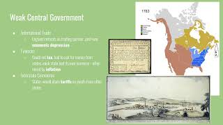 APUSH 3.7 The Articles of Confederation