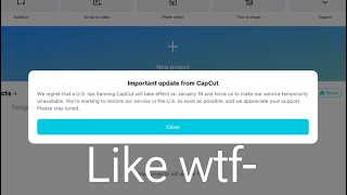 WHY IS CAPCUT GETTING BANNED?!!??! Is Capcut Being Banned