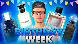 Birthday Week New Year Scents - Weekly Fragrance Rotation