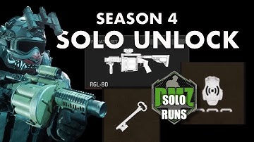 DMZ Solo Unlock Comms Vest, Skeleton Key and RGL-80 aka MK32