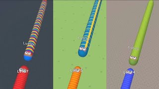 Juegos de serpientes Worms Clash: Batalla de los jefes. screenshot 2