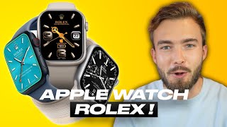 Comment transformer son Apple Watch en Rolex ?