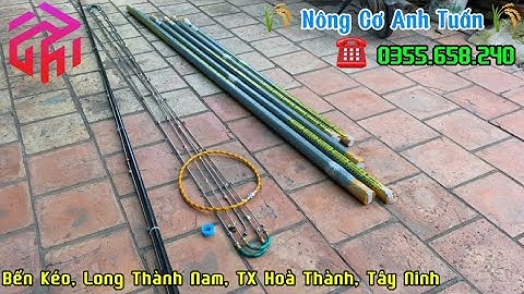 Cần xịt cần câu Nhật bãi 7mét, giàn phun ráp khúc. Và một số lưu ý khi nhận hàng. Liên hệ 0355658240
