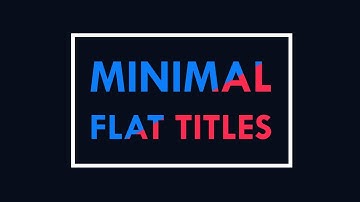 Make Flat Minimalist Titles in PowerPoint 2016 | PowerPoint Designer